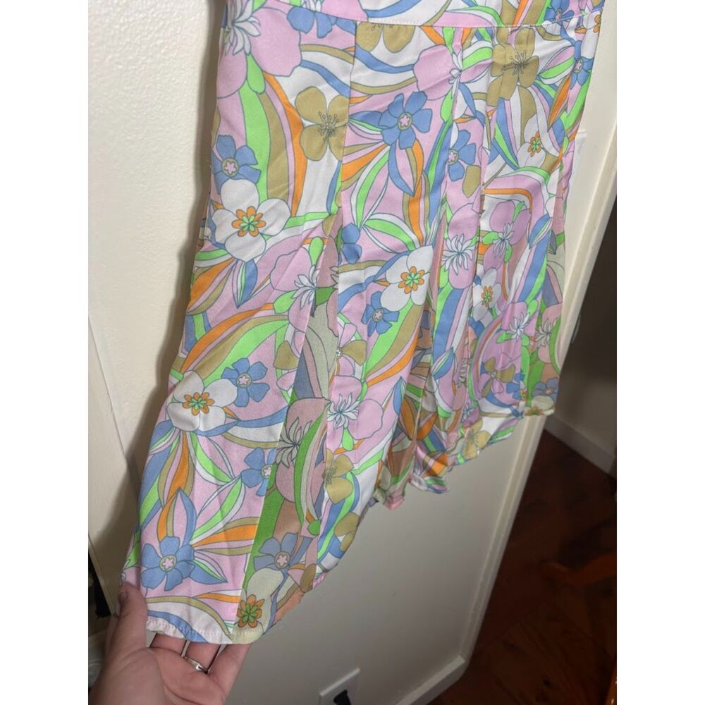 For Love and Lemons Guinevere Dress Large NWT HOCO Homecoming Groovy 60s retro - Picture 4 of 8